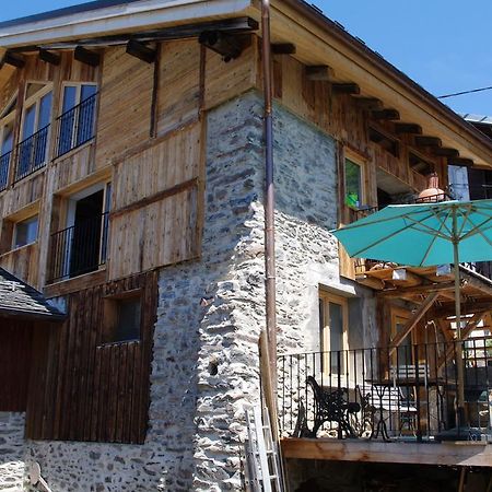 Appartement Dans Chalet De Montagne Bozel Rum bild